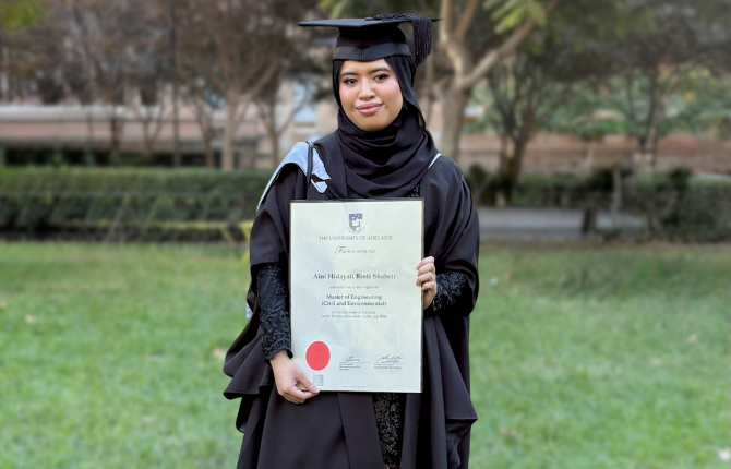 Aini: A journey as a Civil and Environmental Engineer
